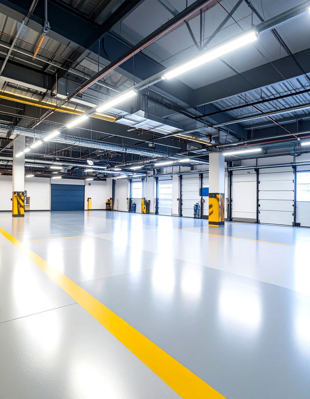 Hybrid Coating Tile Combinations - 24 Garage Flooring Ideas