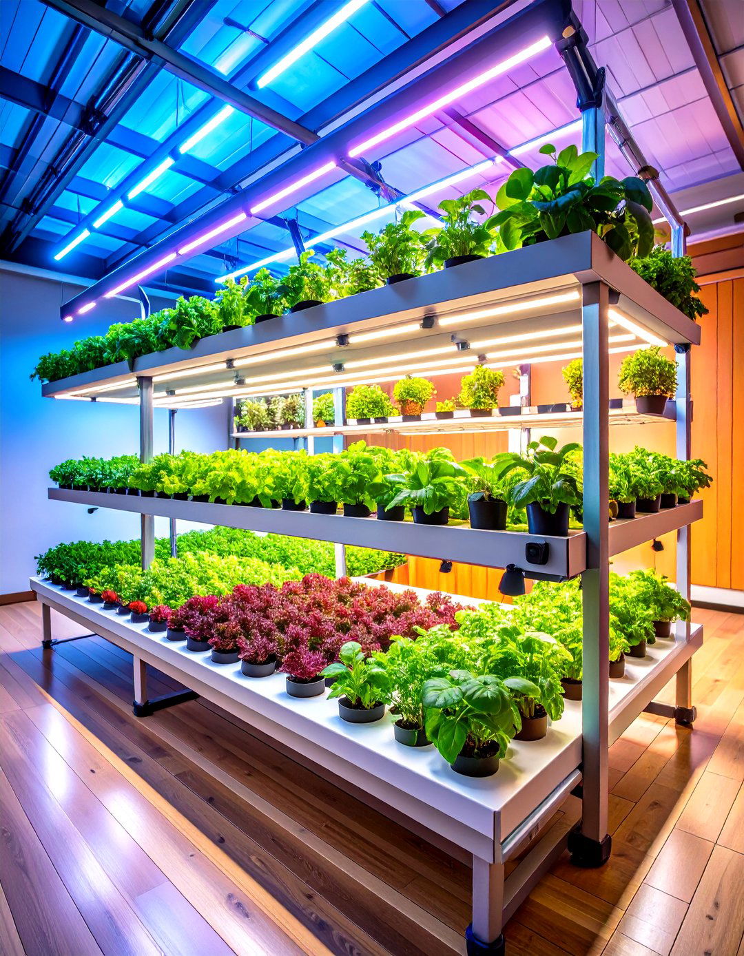 Hydroponic Indoor Herb System - 24 Herb Garden Ideas