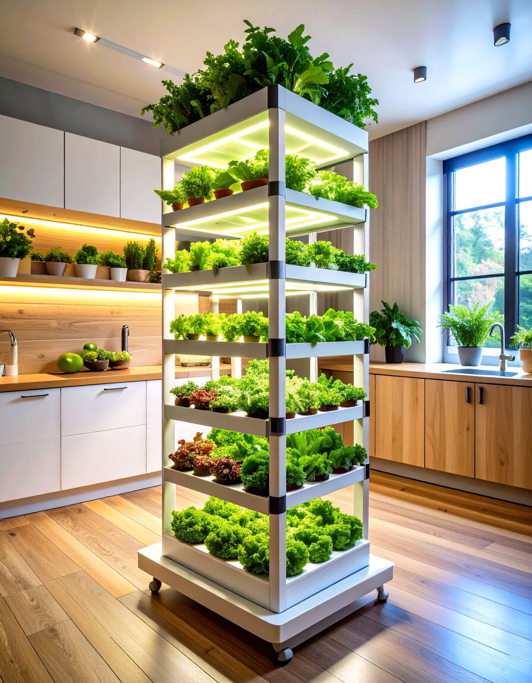 Hydroponic Tower Gardens - 24 Indoor Plant Wall Ideas