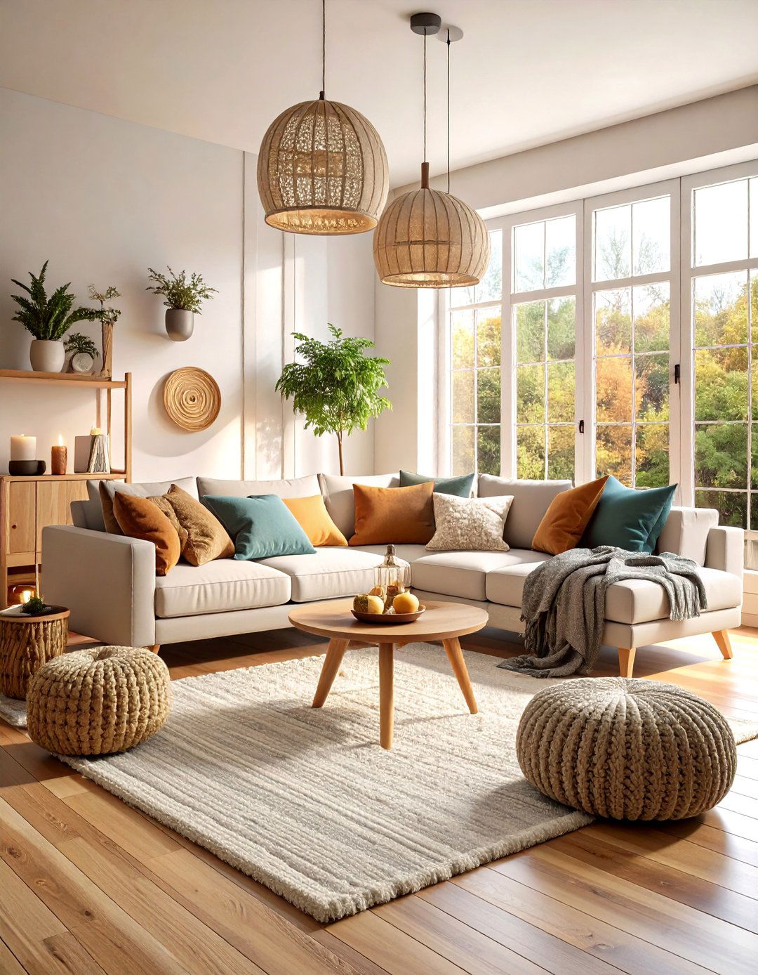 Hygge Comfort Cocoon - 24 Aesthetic Living Room Ideas