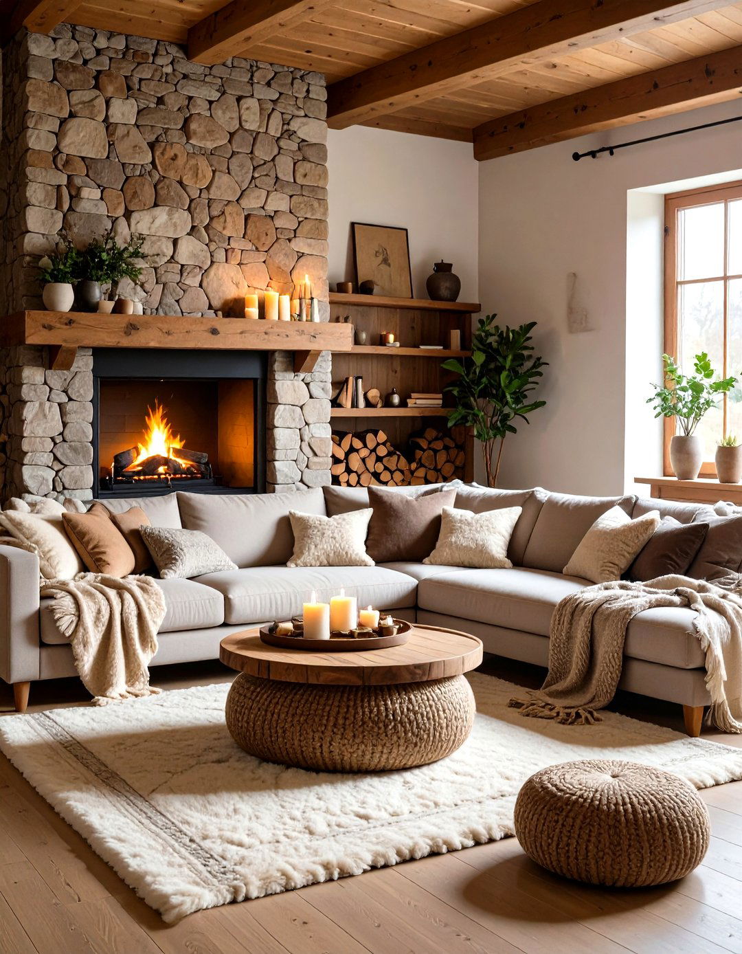 Hygge Inspired Living Room with Cozy Comfort - 24 Small Living Room Ideas