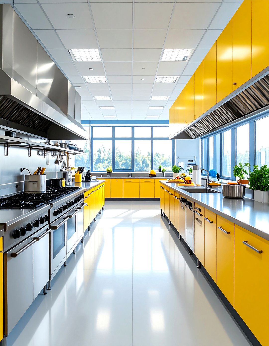 Hygiene and Safety Focused Design - 24 Office Kitchen Ideas