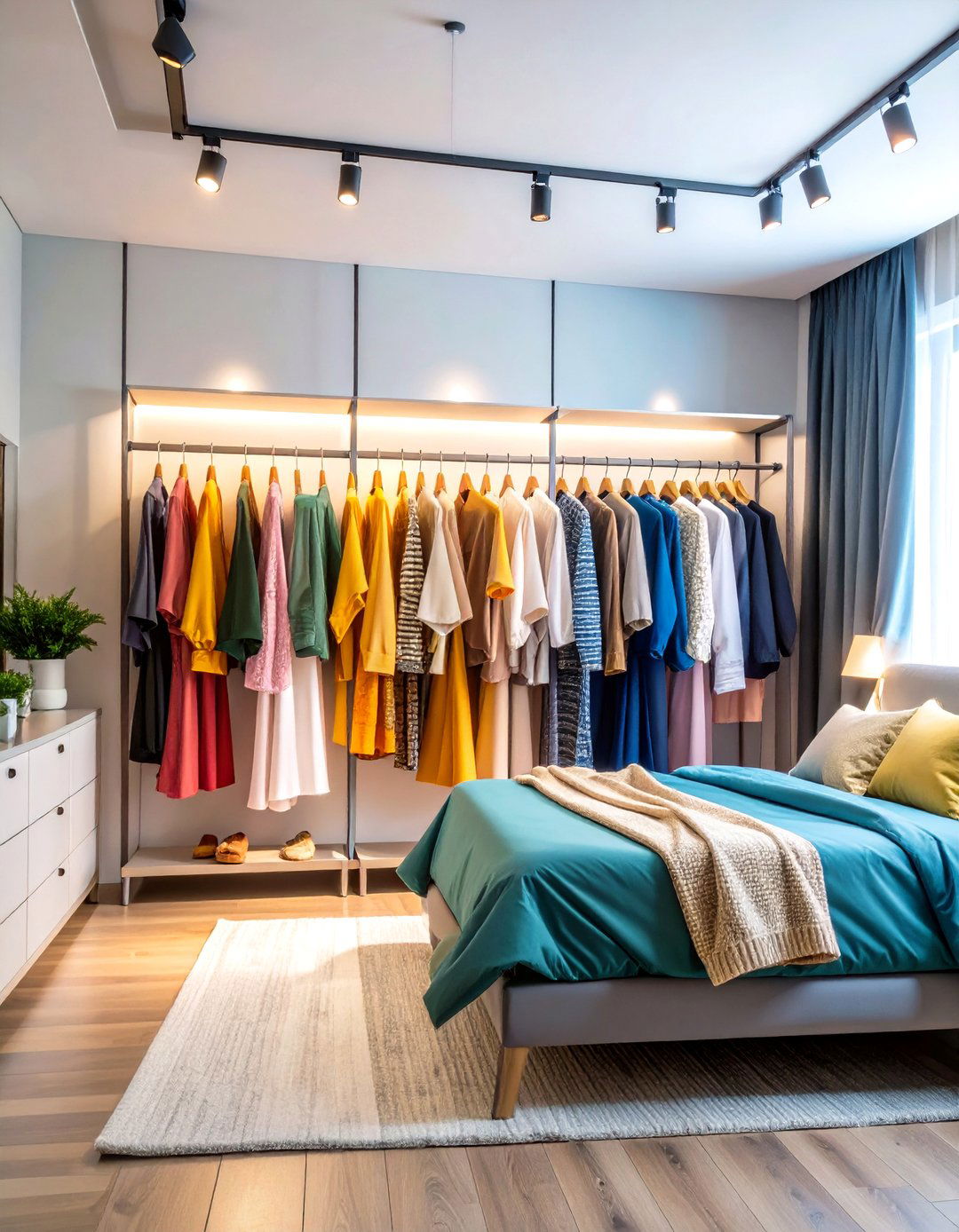 Hypebeast Clothing Display Rack - 24 Hypebeast Room Decor Ideas