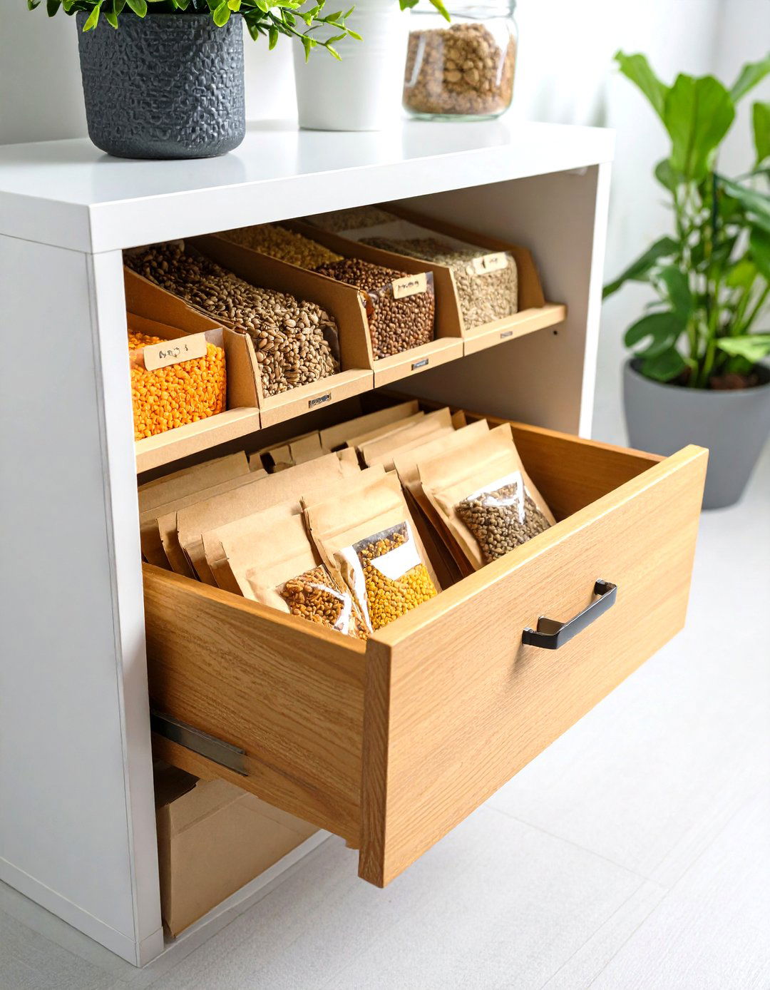 Index Card Filing Cabinet - 24 Seed Storage Ideas