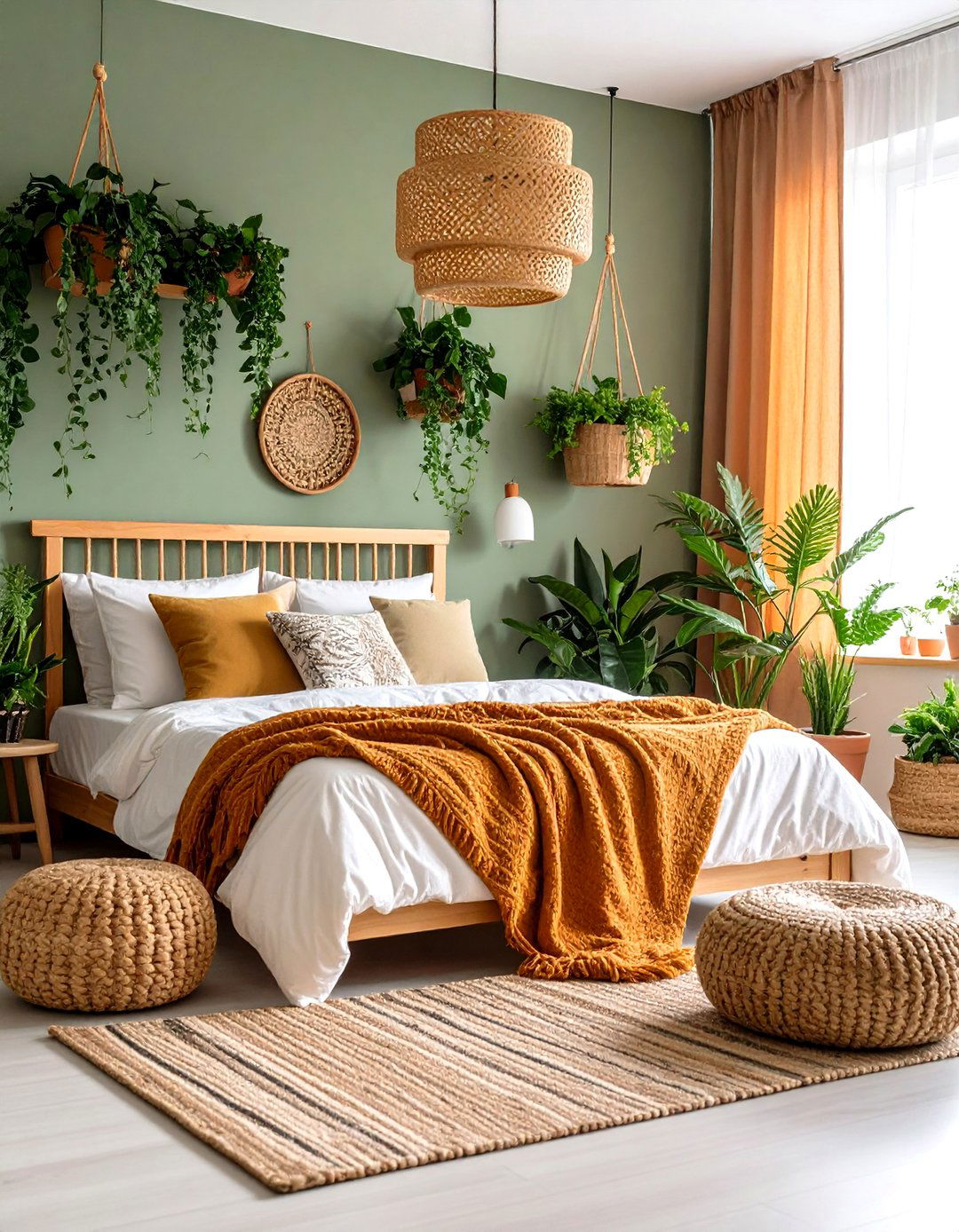 Indoor Garden Oasis - 24 Master Bedroom Ideas