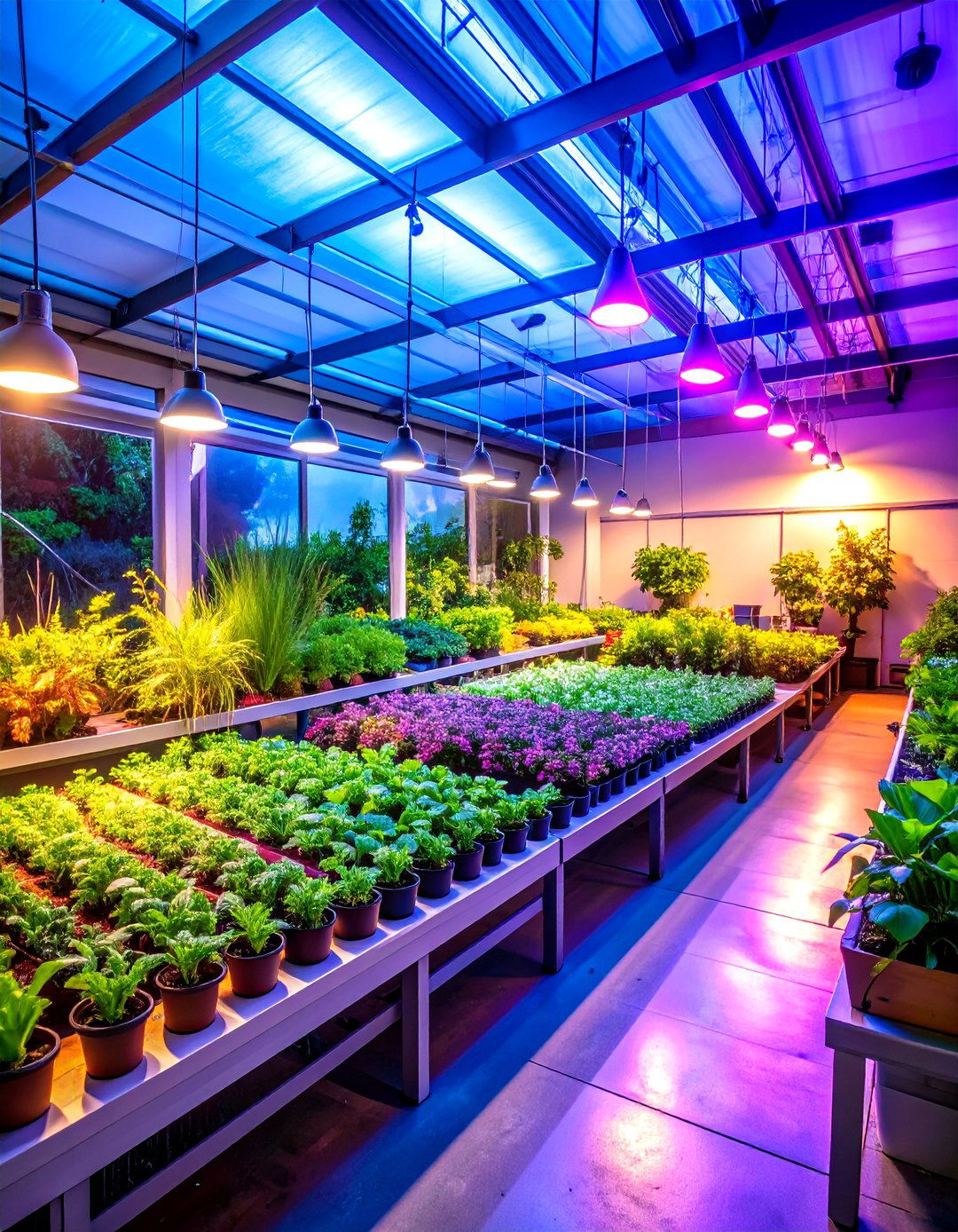 Indoor Garden and Greenhouse - 24 Garage Makeover Ideas