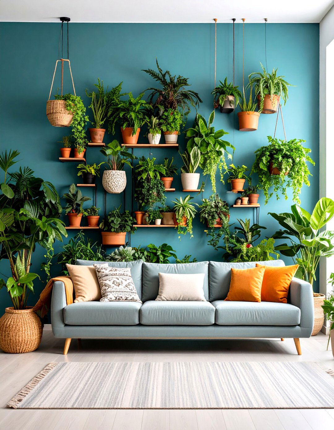 Indoor Plant Gallery Walls - 24 Spring Decor Ideas