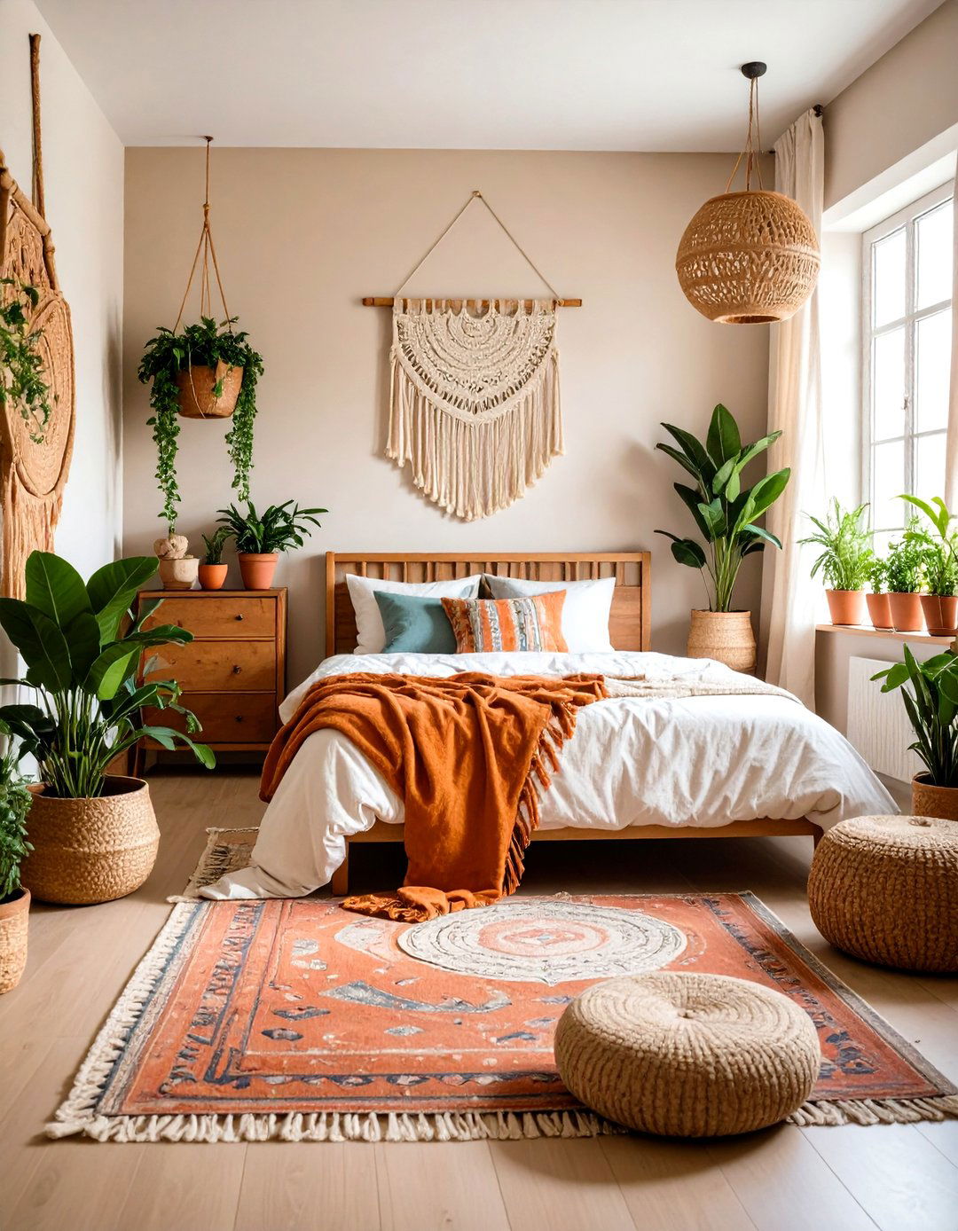 Indoor Plant Gardens and Greenery - 24 Boho Teen Bedroom Ideas