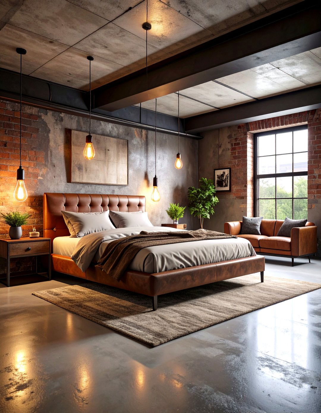 Industrial Basement Bedroom Design - 24 Basement Bedroom Ideas