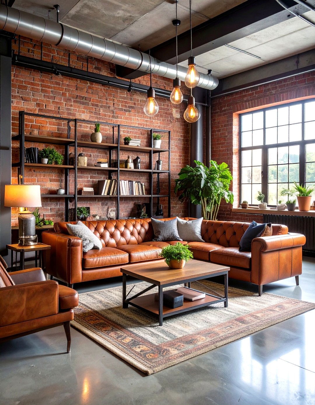 Industrial Chic Den Design - 24 Den Ideas