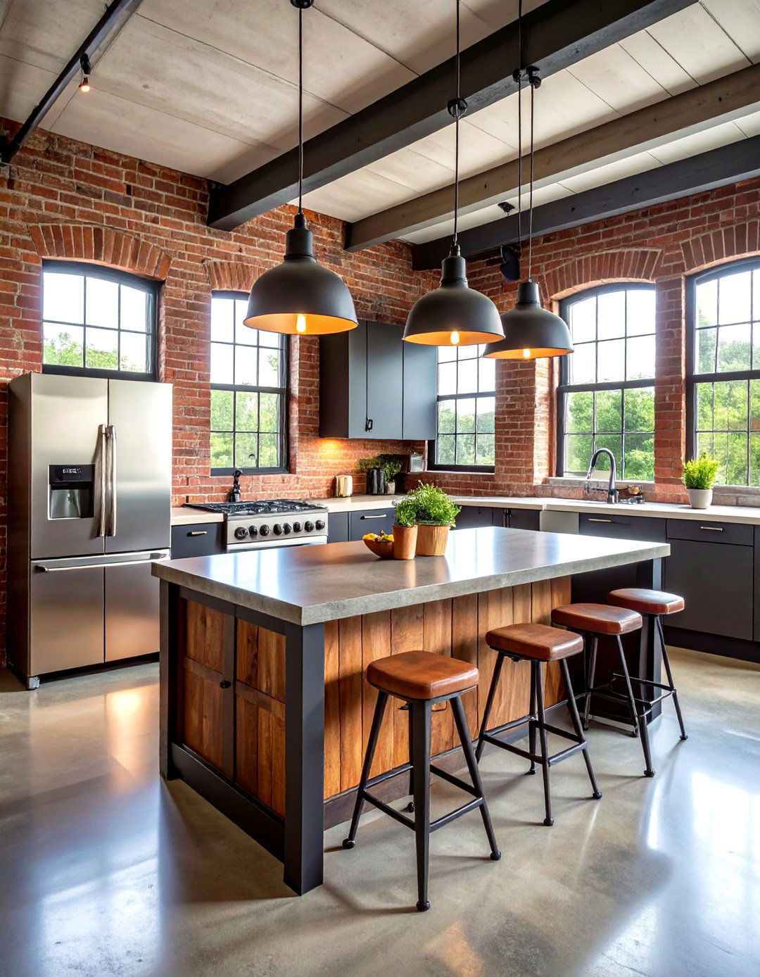 Industrial Country Kitchen - 24 Country Kitchen Ideas