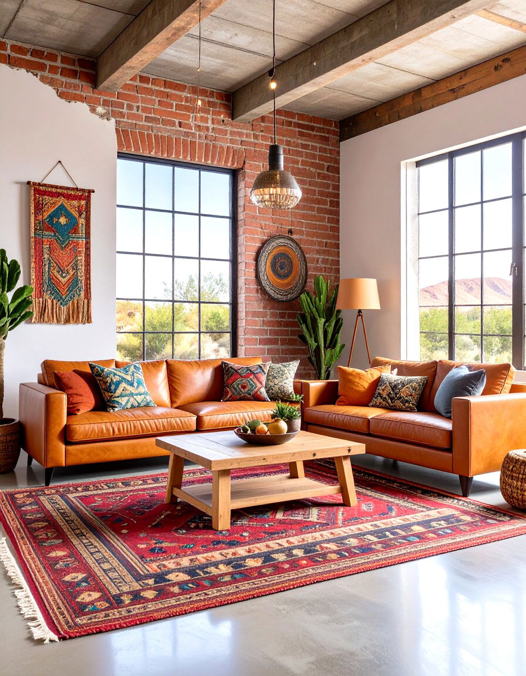 Industrial Desert Loft Living - 24 Desert Themed Room Ideas