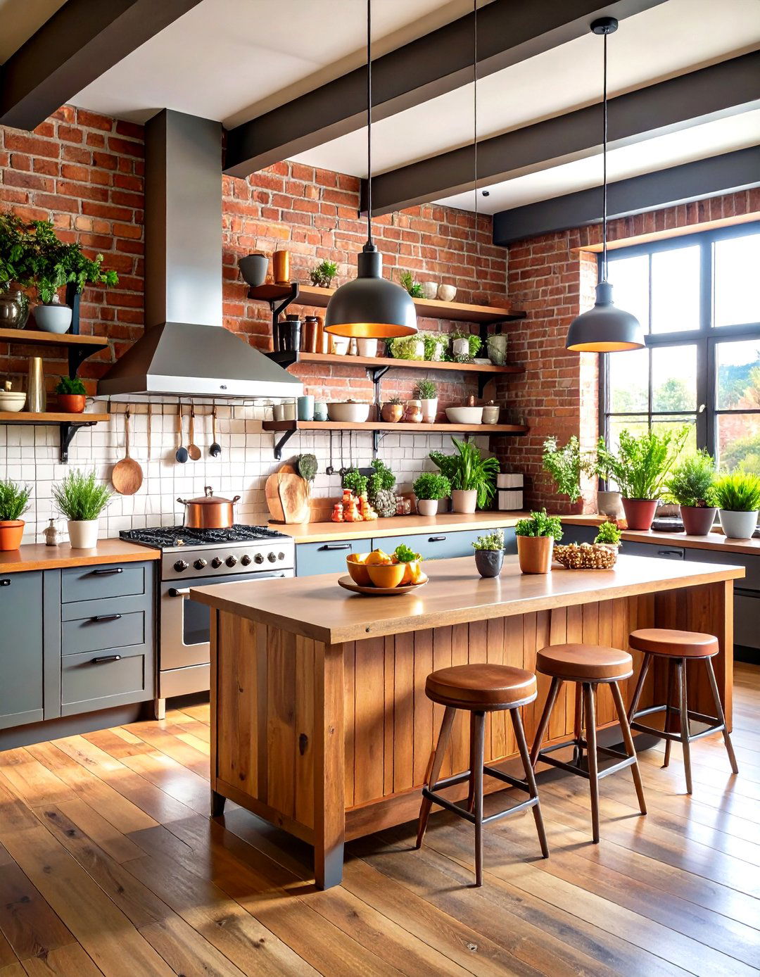 Industrial Eclectic Kitchen Design - 24 Eclectic Interior Design Ideas