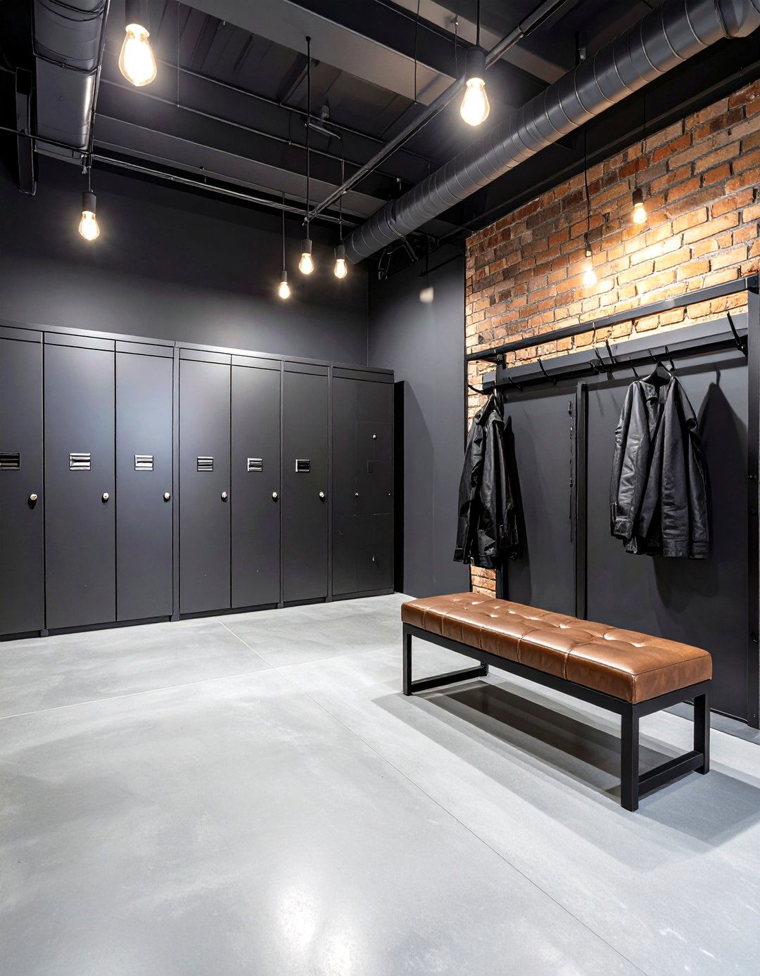 Industrial Entryway with Metal and Exposed Elements - 24 Entryway Ideas