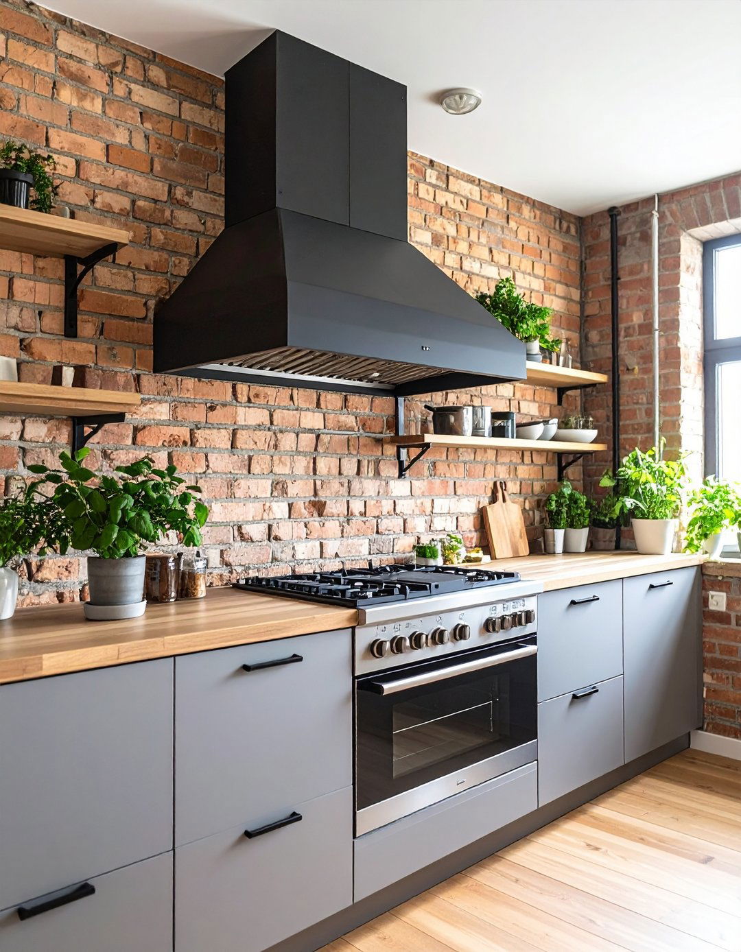 Industrial Exposed Duct Design - 24 Range Hood Ideas