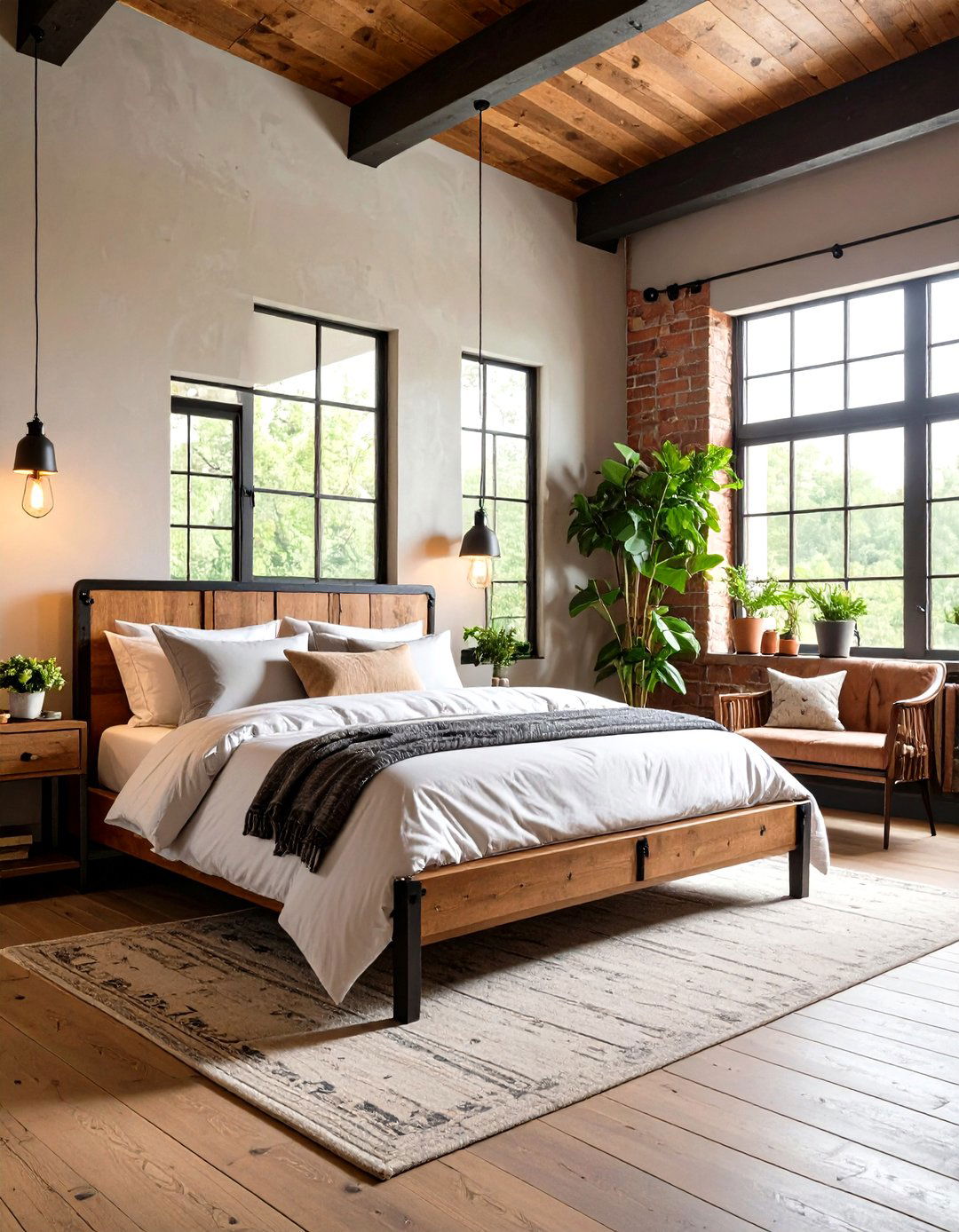 Industrial Farmhouse Bedroom Elements - 24 Country Bedroom Ideas