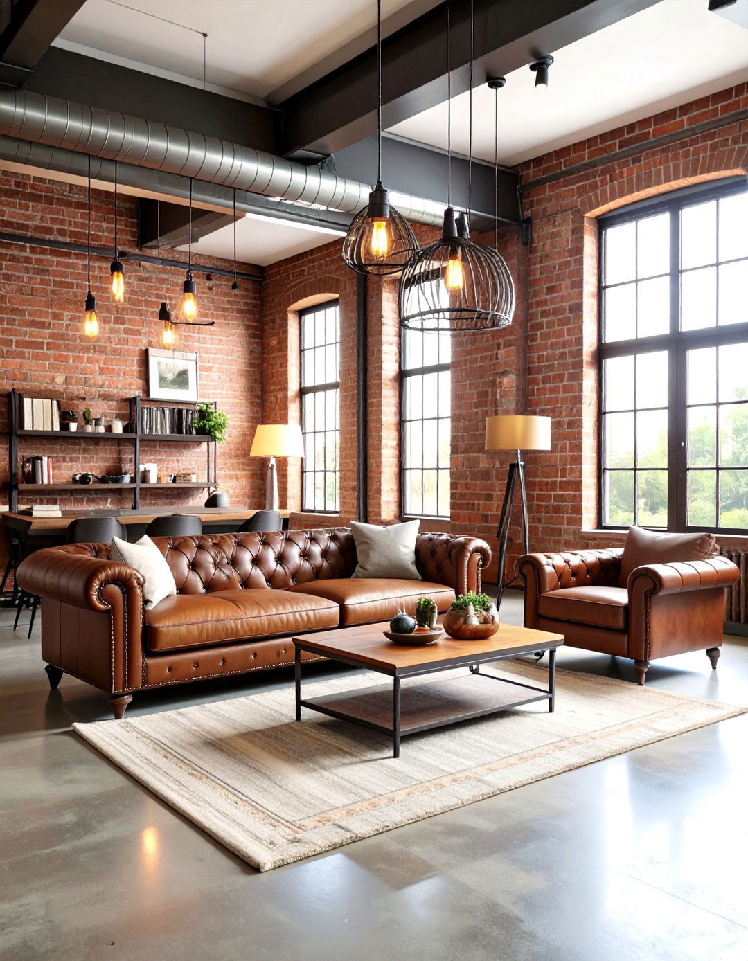 Industrial Gothic Living Room - 24 Gothic Living Room Ideas