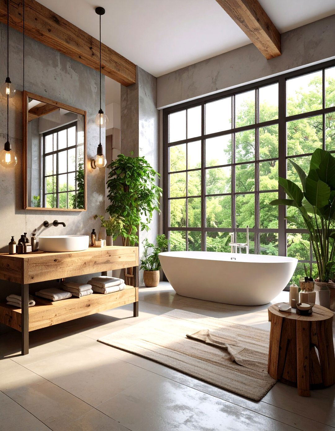 Industrial Inspired Design Elements - 24 Modern Shower Ideas
