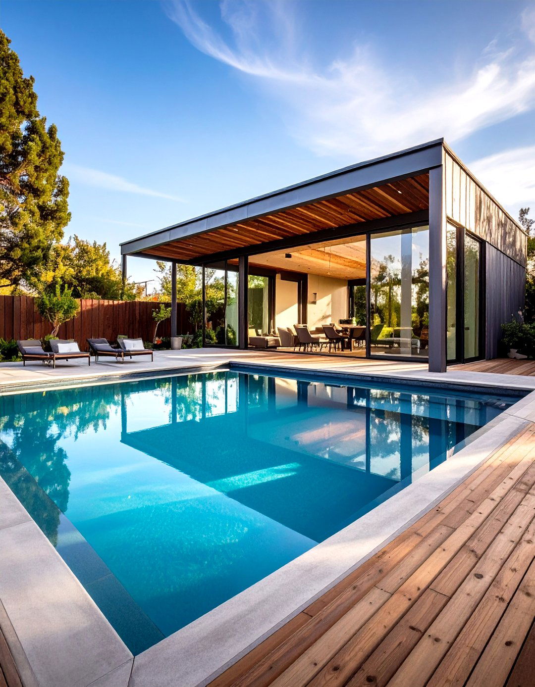 Industrial Loft Pool Shed - 24 Pool Shed Ideas