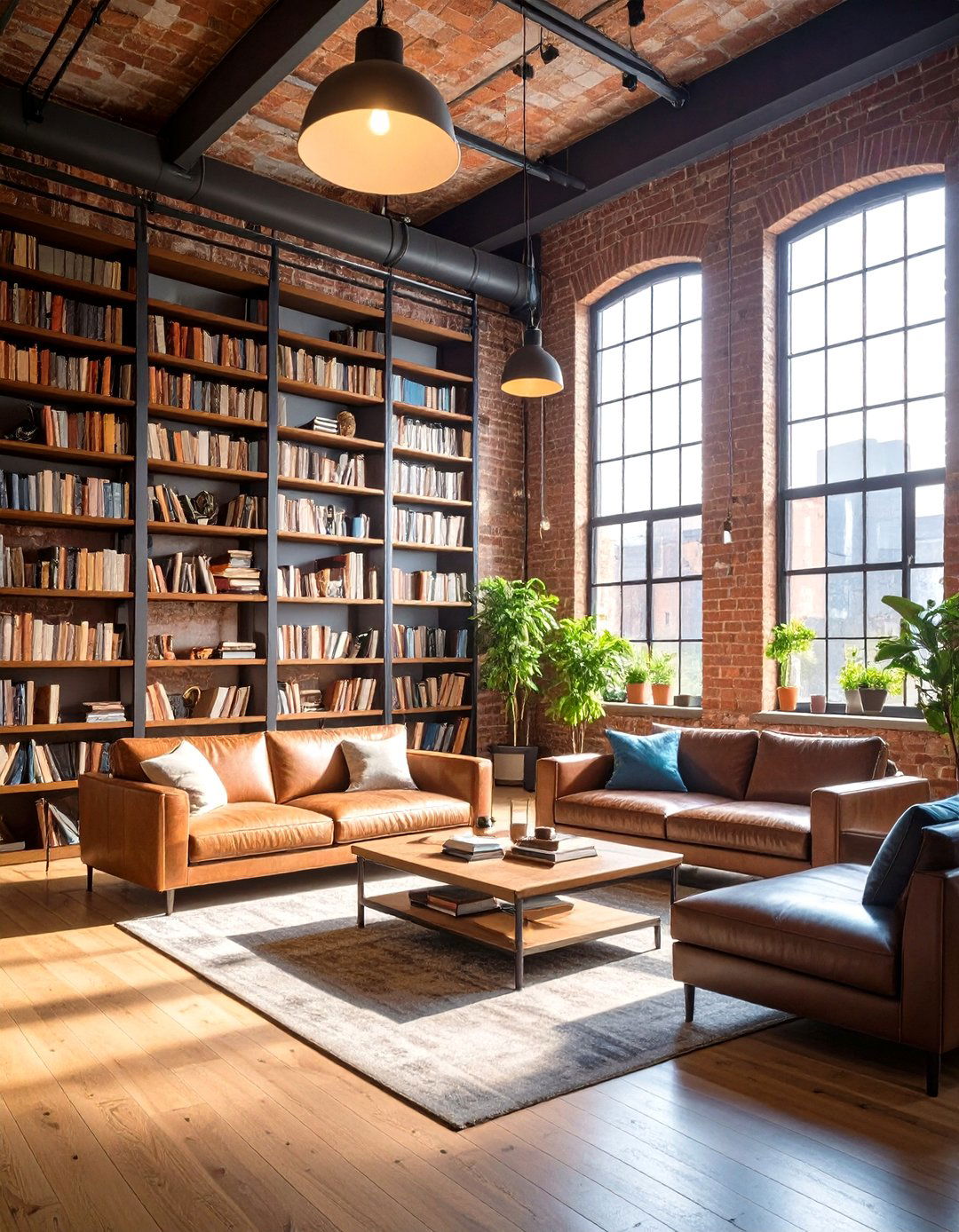 Industrial Loft Reading Space - 24 Reading Room Ideas