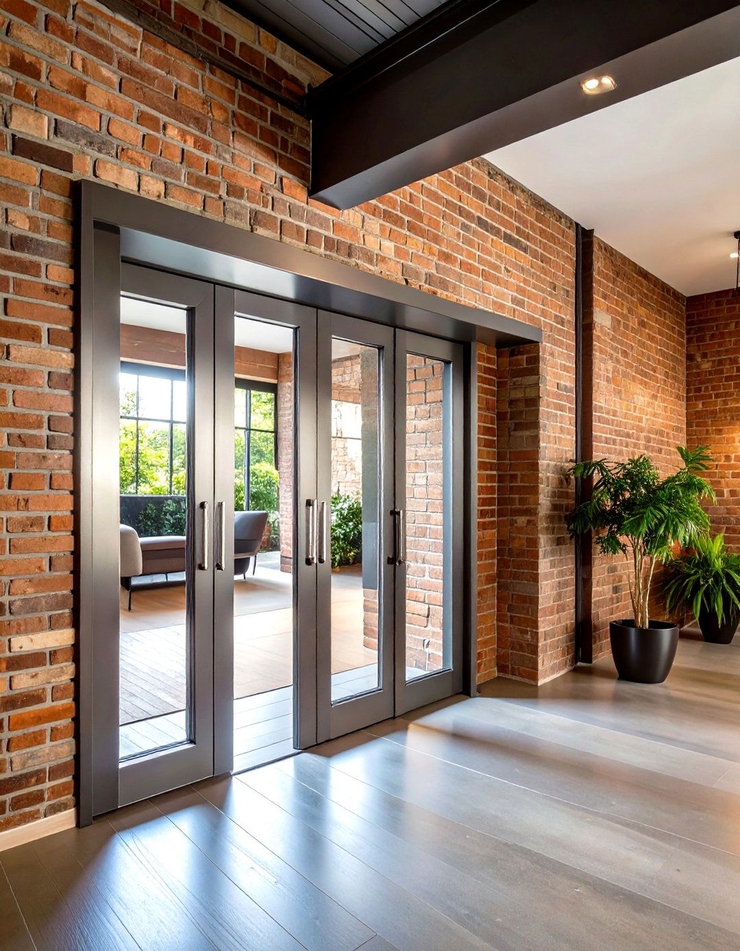 Industrial Metal Door Trim - 24 Door Trim Ideas