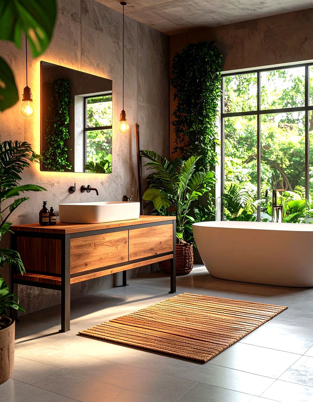 Industrial Metal Frame Benches - 24 Shower Bench Ideas