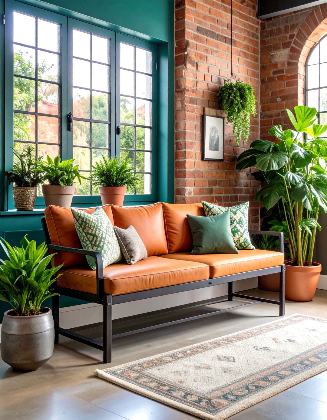 Industrial Metal Frame Entryway Bench - 24 Entryway Bench Ideas