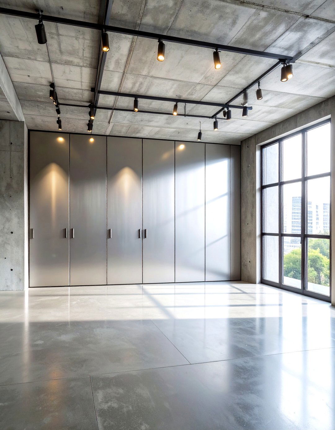 Industrial Metal Panel Accent Walls - 24 Half Wall Paneling Ideas