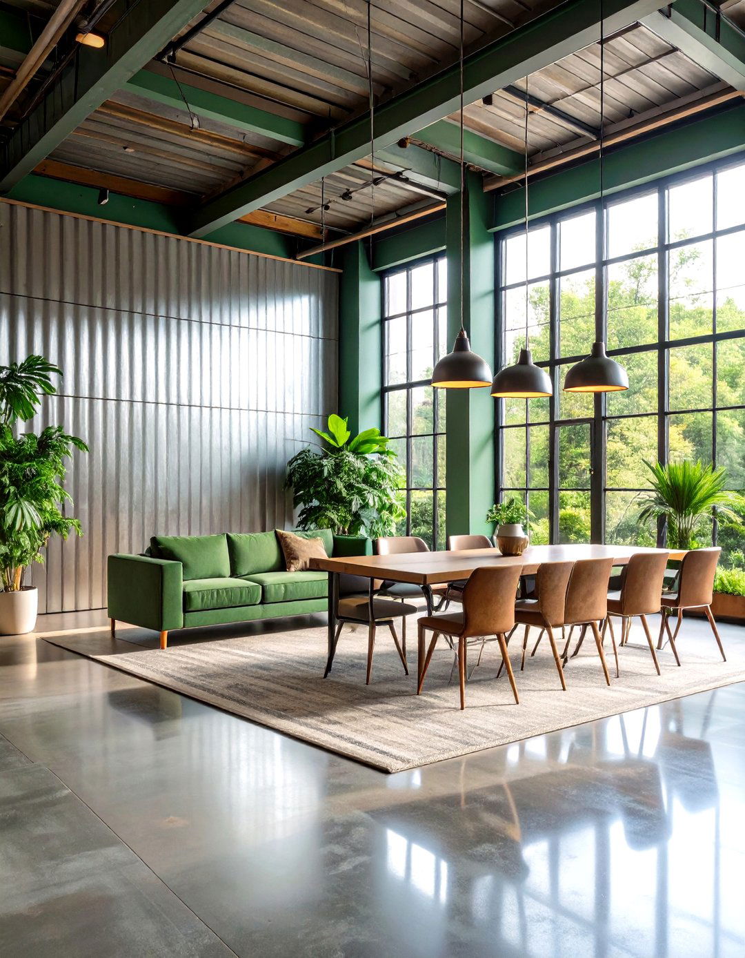 Industrial Metal Panel Design - 24 Feature Wall Ideas
