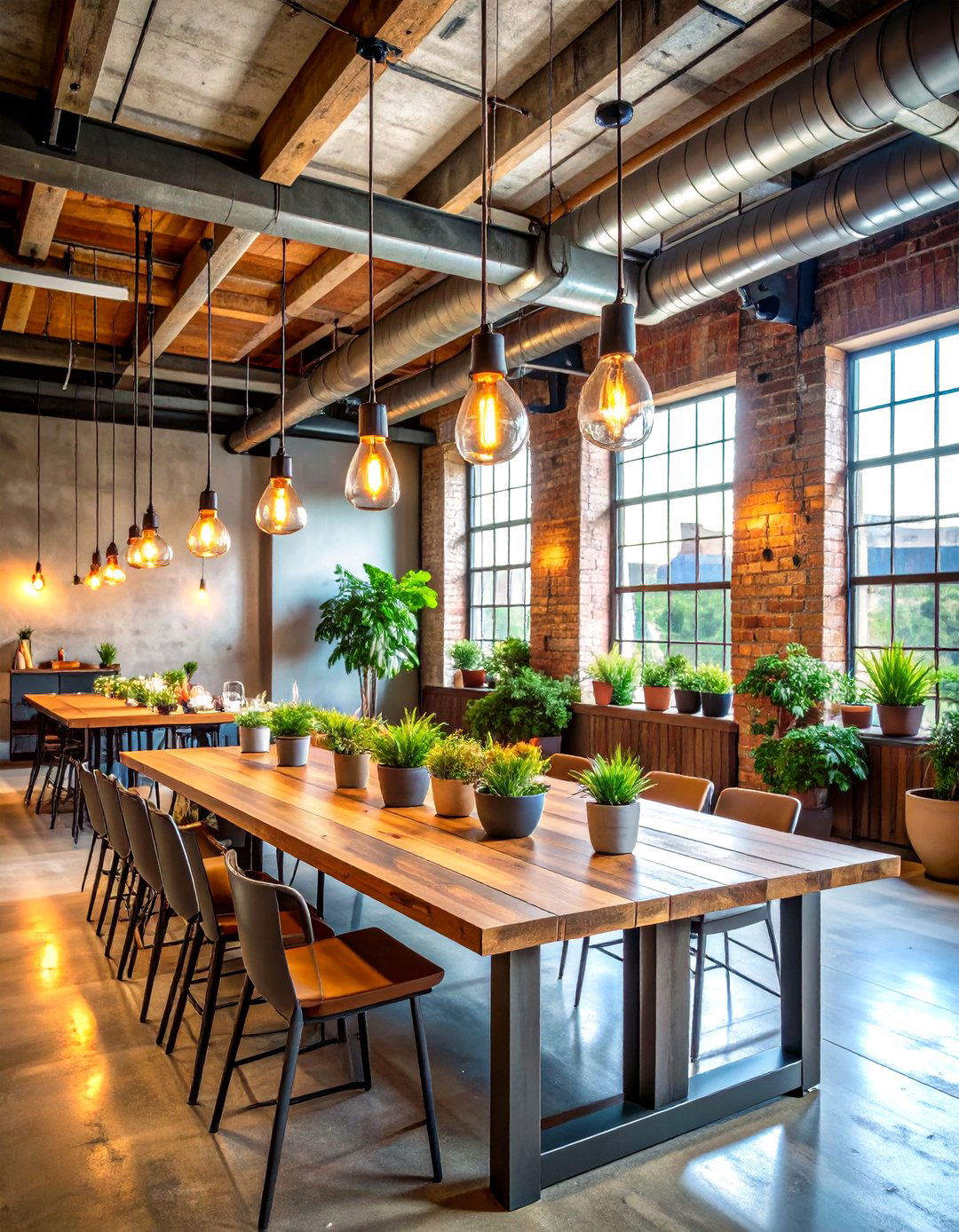 Industrial Modern Elements - 24 Wedding Table Decoration Ideas