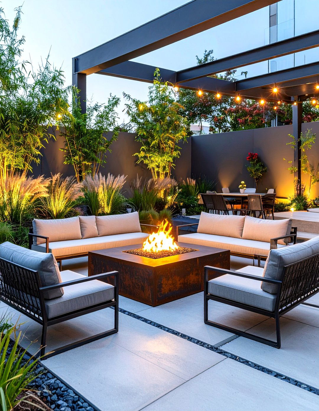 Industrial Modern Fire Pit Design - 24 Backyard Fire Pit Ideas Landscaping