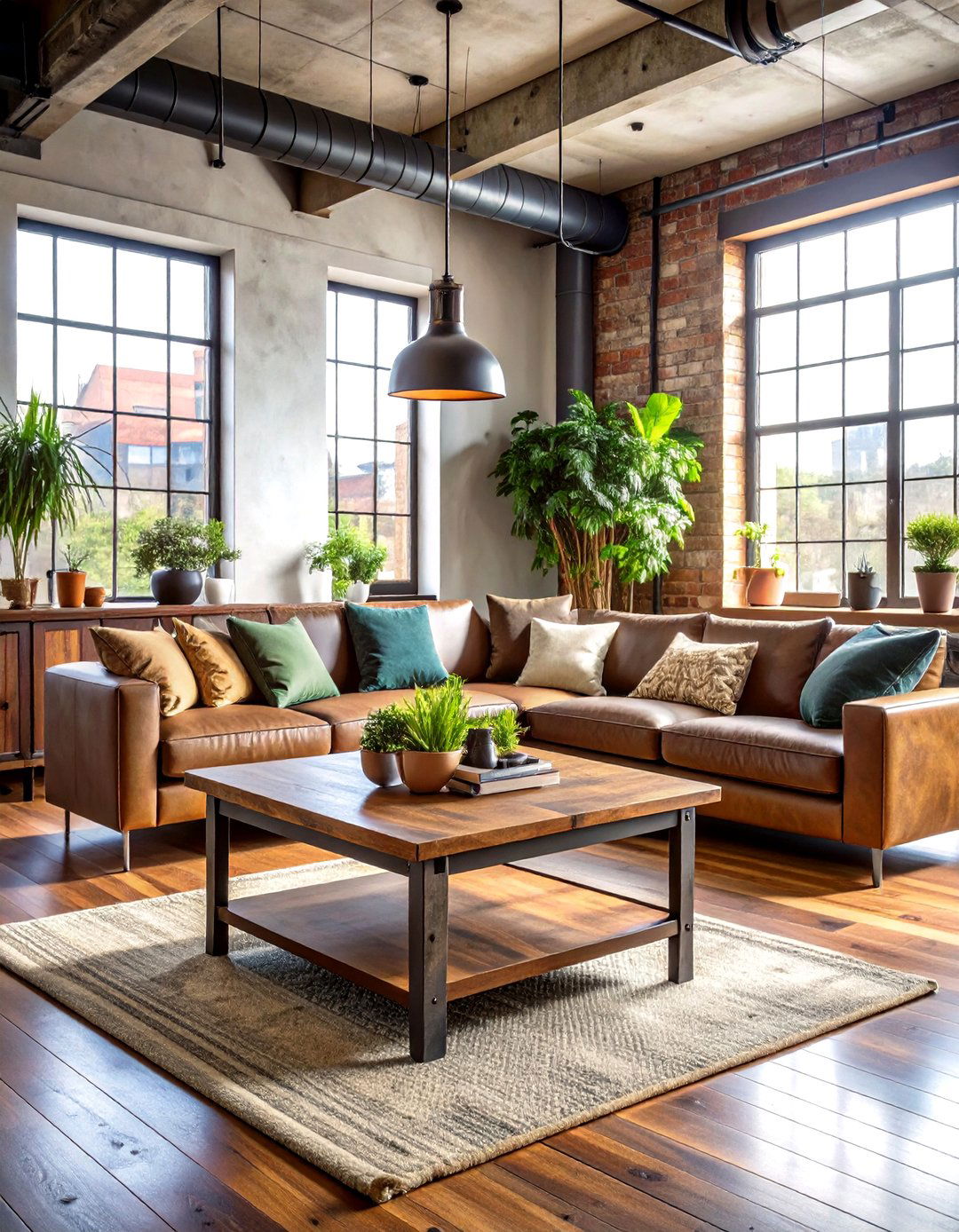 Industrial Modern Hardware Focus - 24 Coffee Table Decor Ideas