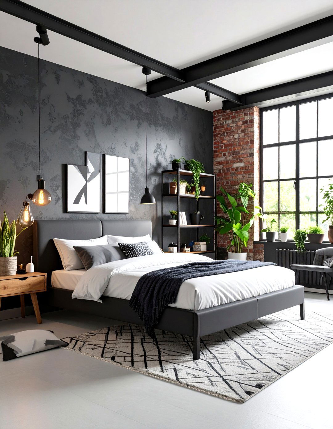 Industrial Modern Loft Design - 24 Boys Room Ideas