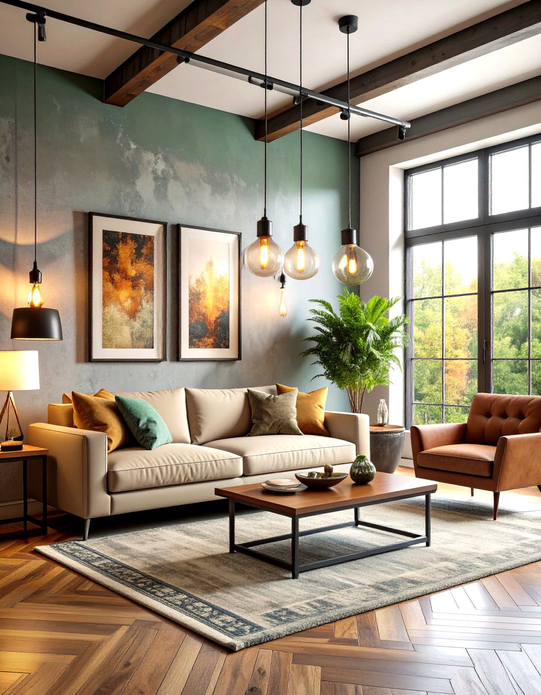 Industrial Pipe Wall Sconces - 24 Living Room Lighting Ideas