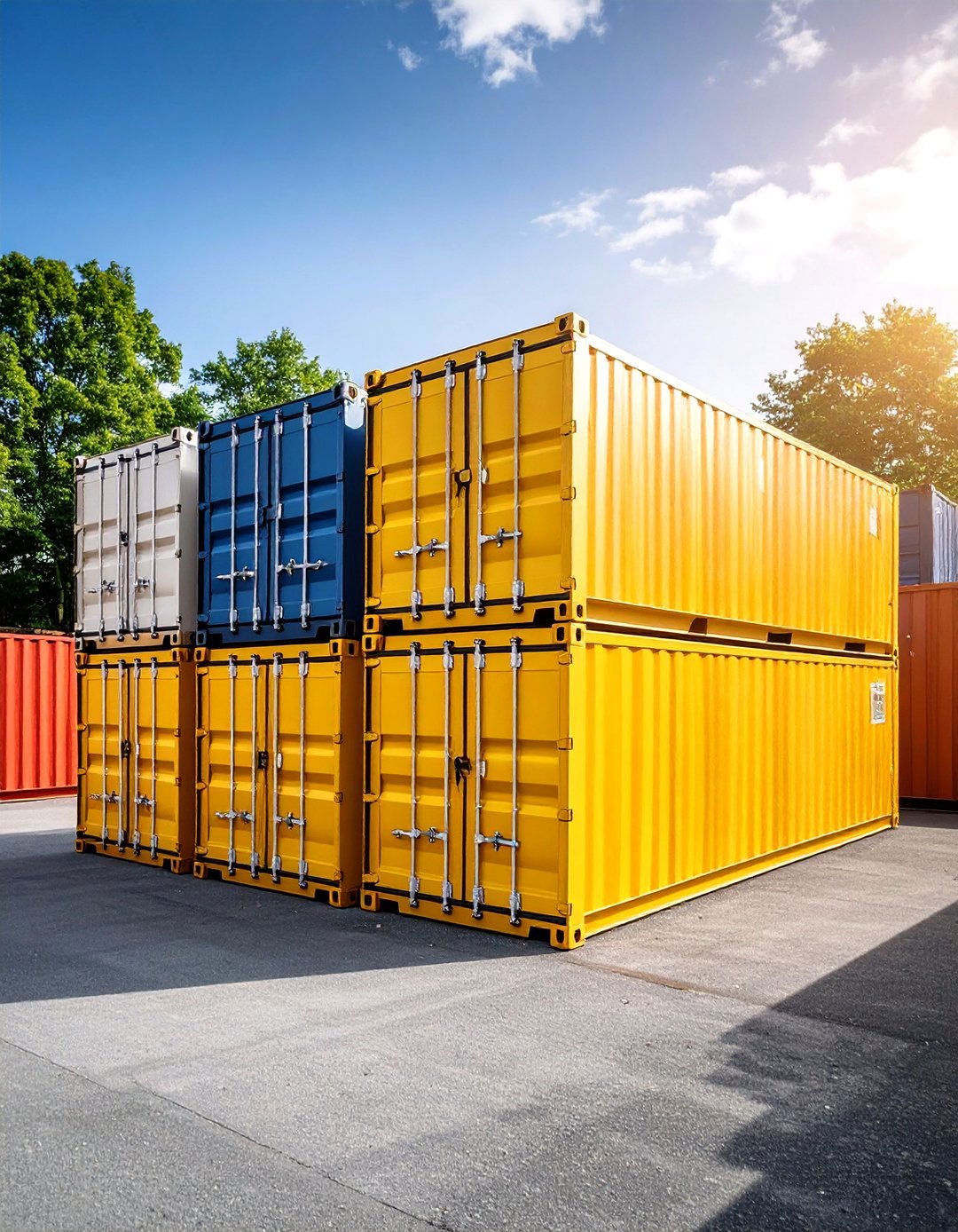 Industrial Storage Container - 24 Lawn Mower Storage Ideas