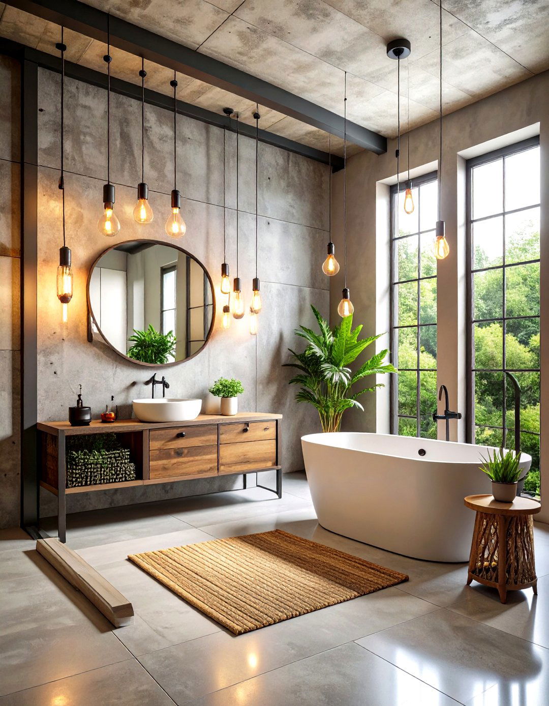 Industrial Style with Exposed Plumbing - 24 Tub-shower Combo Ideas