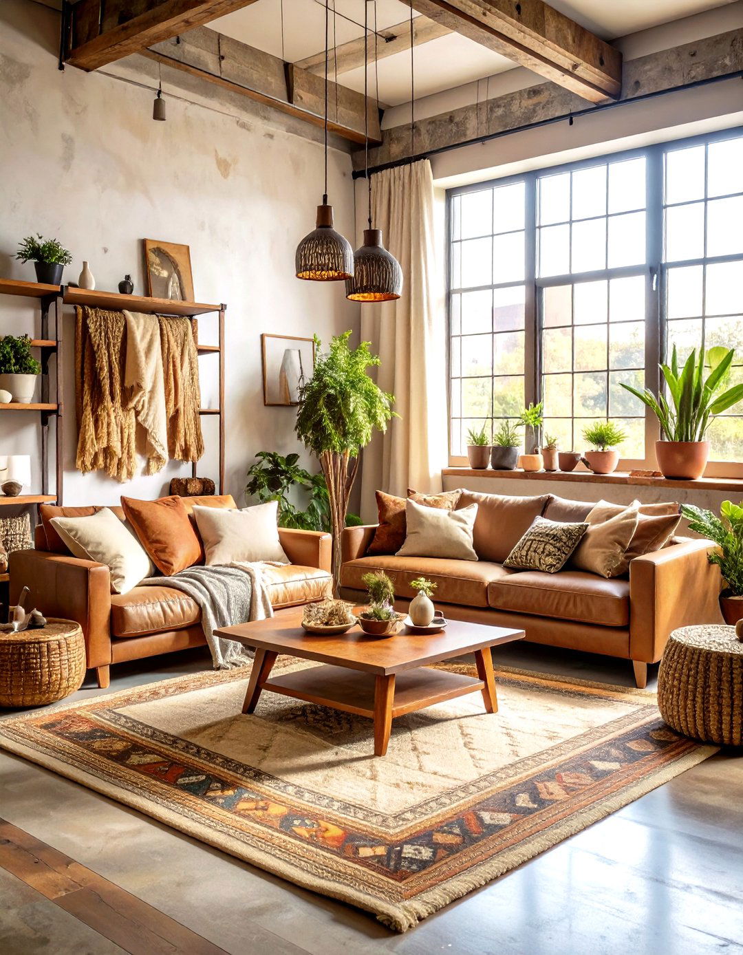 Industrial Textile Integration - 24 Industrial Decor Ideas