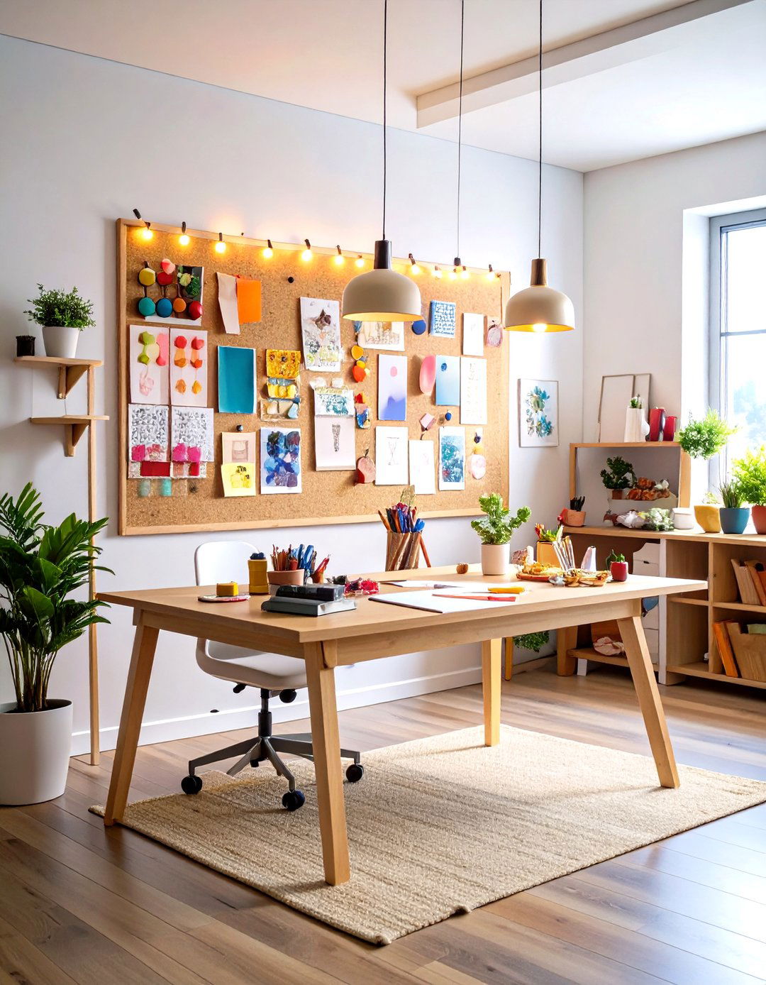 Inspiration Board Display - 24 Small Craft Room Ideas