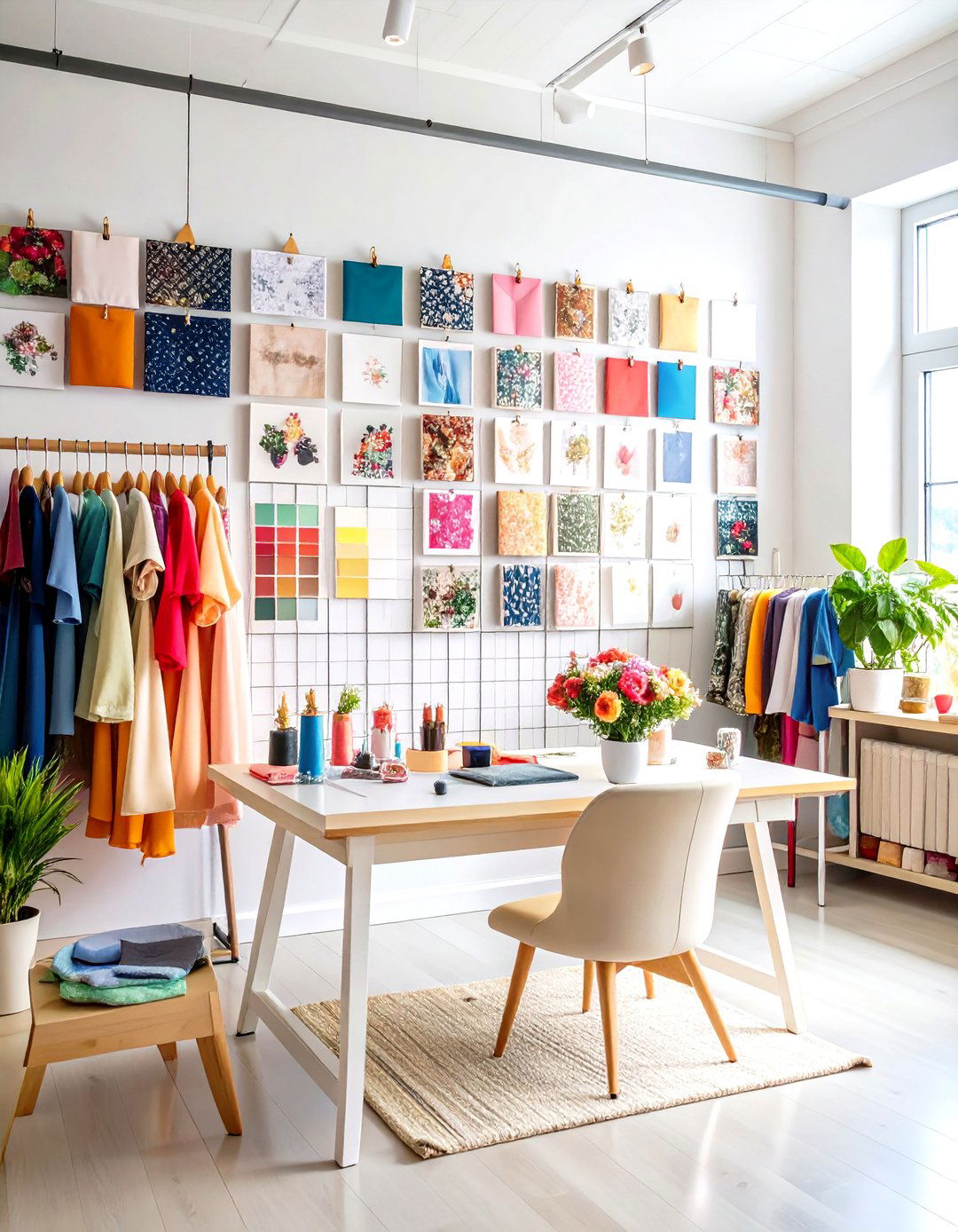 Inspiration Gallery Walls - 24 Sewing Room Ideas