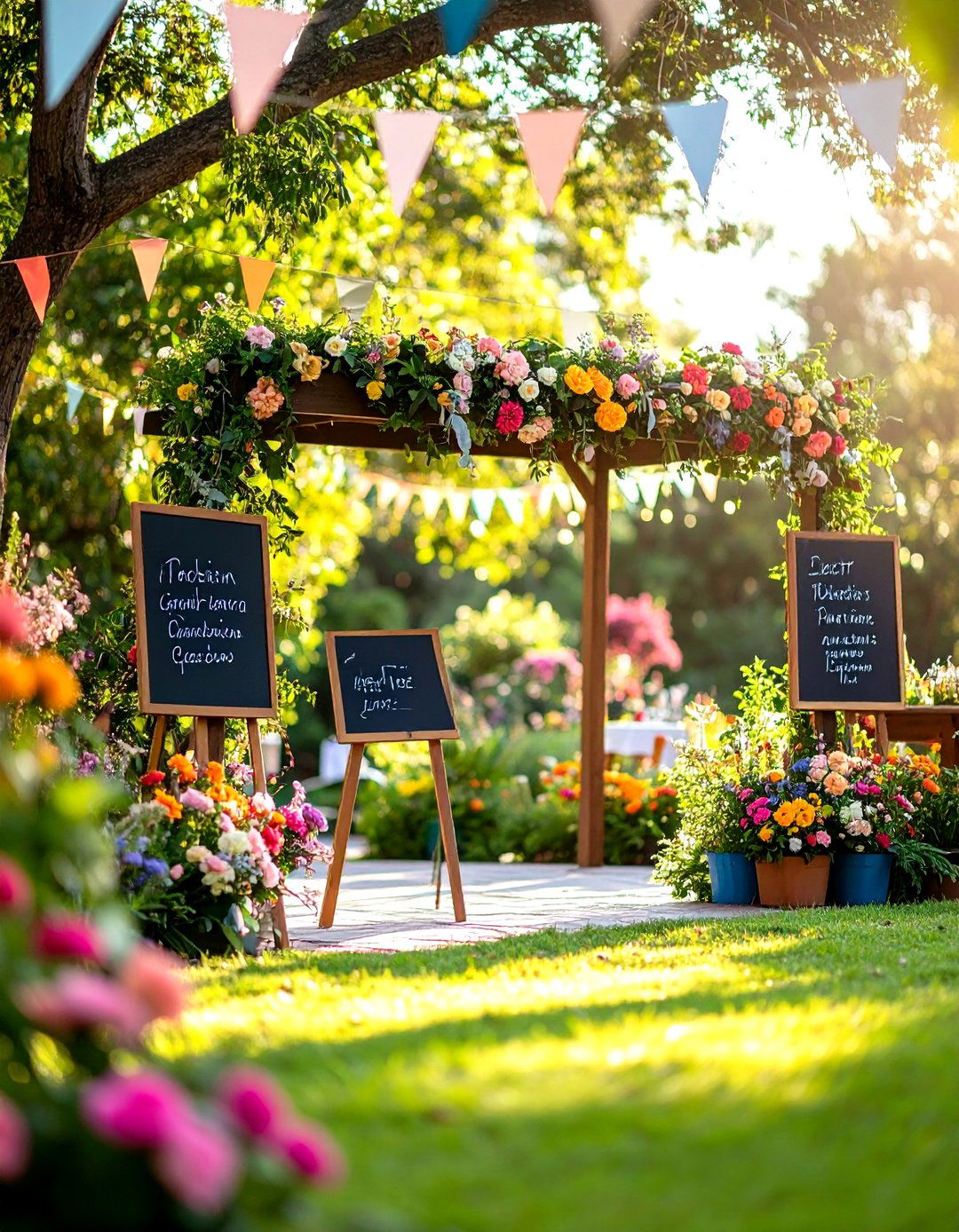 Inspirational Quote Garden Displays - 24 Graduation Centerpiece Ideas