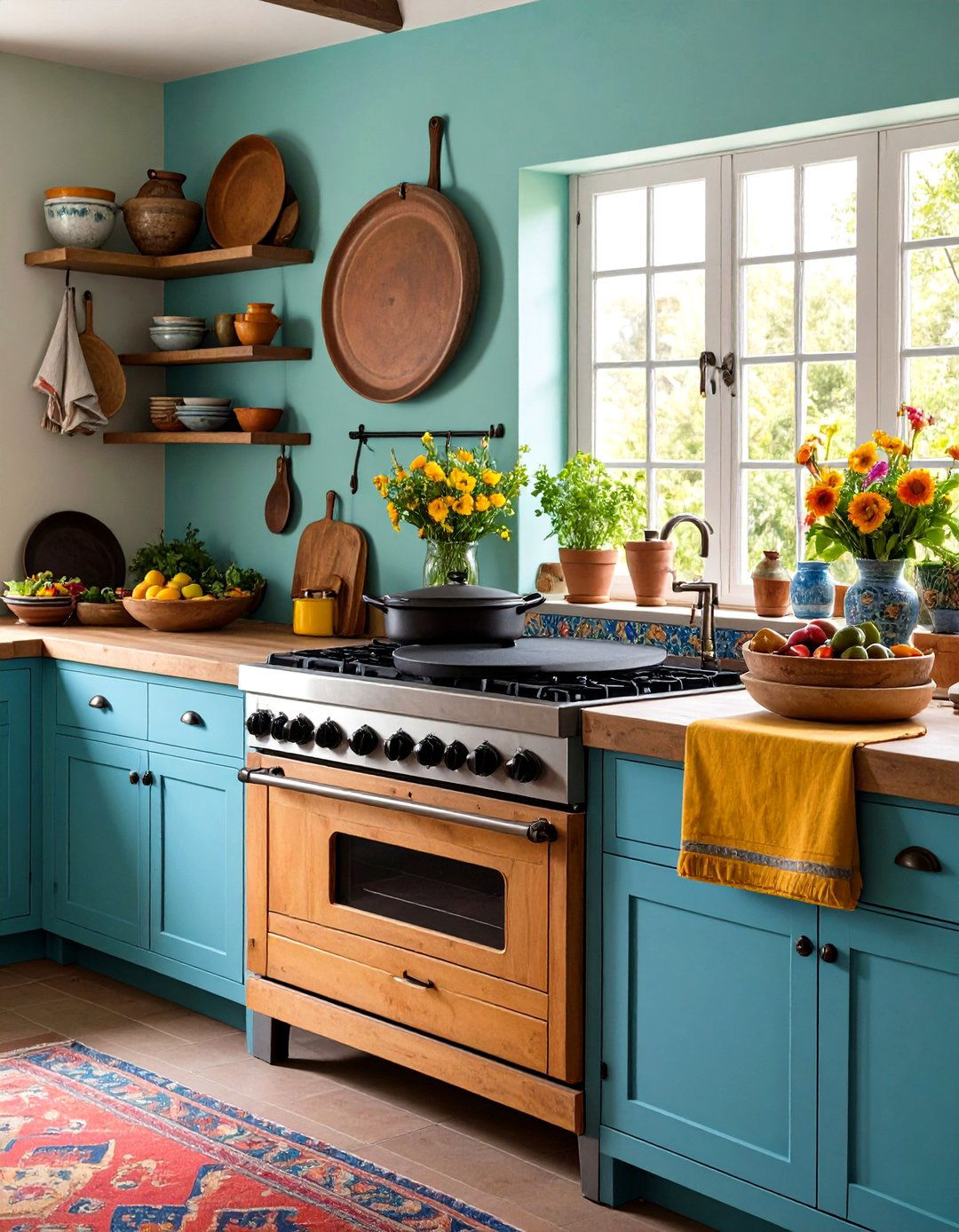 Integrated Comal Cooking Surface - 24 Southwestern Kitchen Ideas
