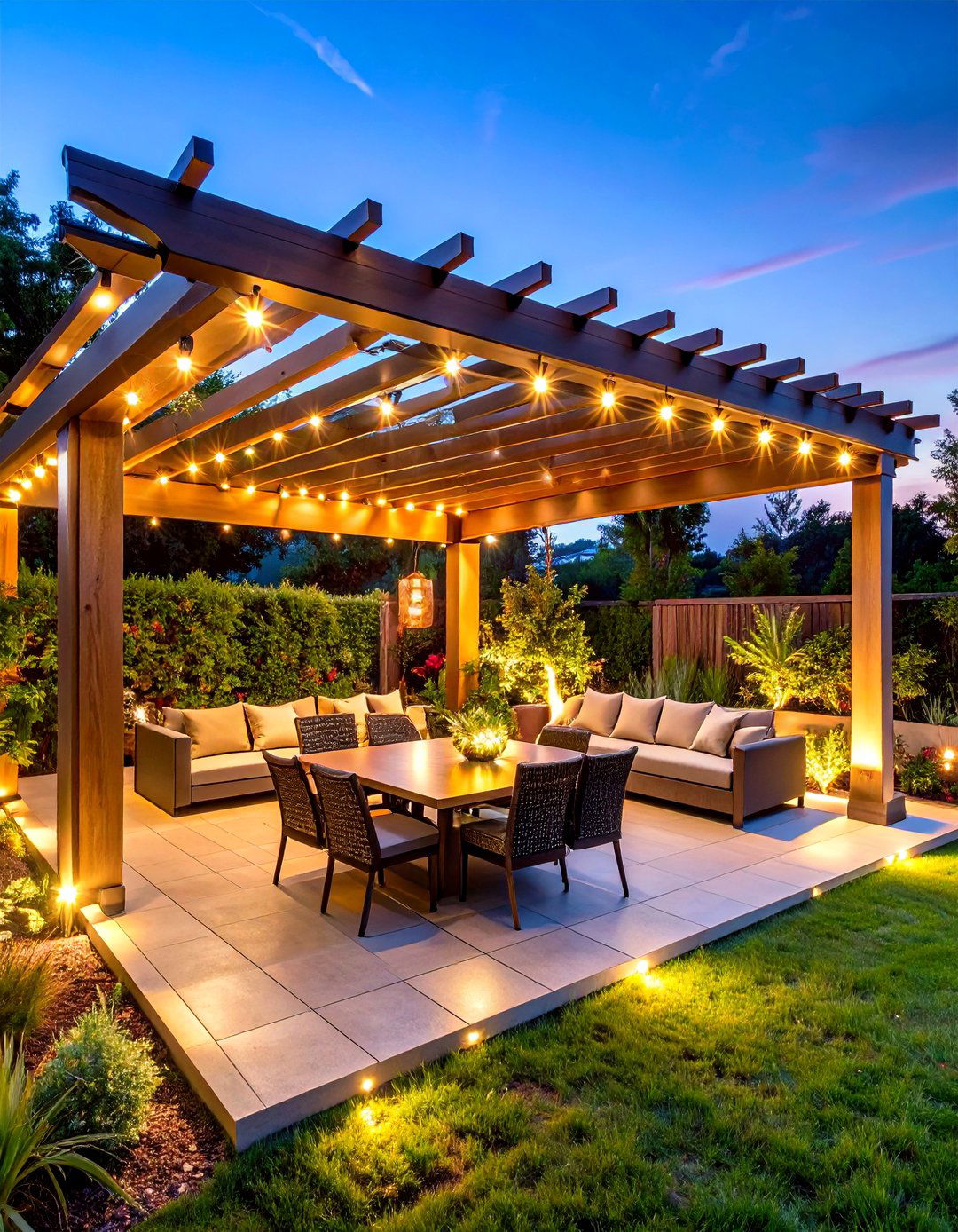 Integrated Pergola Systems - 24 Pergola Lighting Ideas