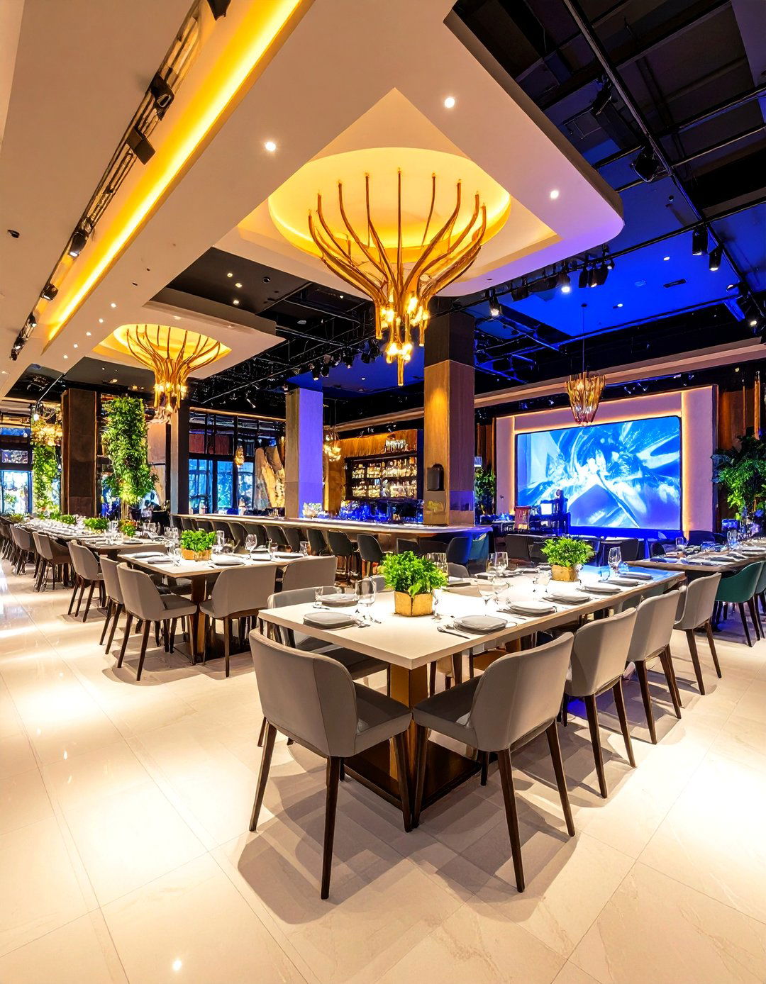 Interactive Entertainment Dining - 24 Restaurant Interior Design Ideas