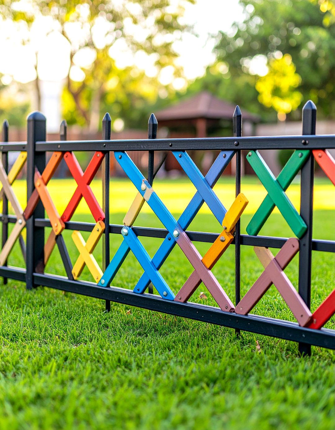 Interactive Game and Activity Sections - 24 Fence Painting Ideas