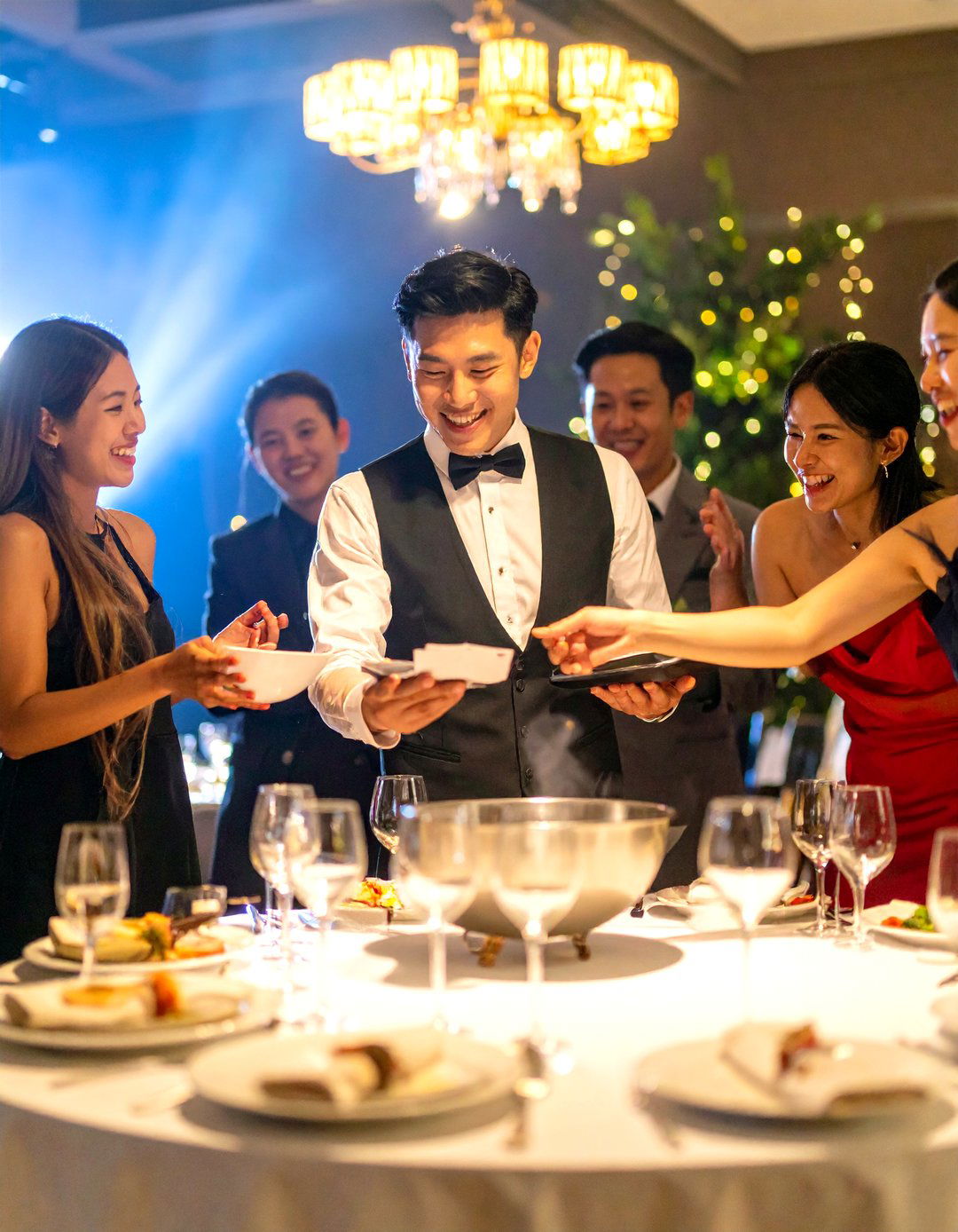 Interactive Magician Entertainment Reception - 24 Wedding Reception Ideas