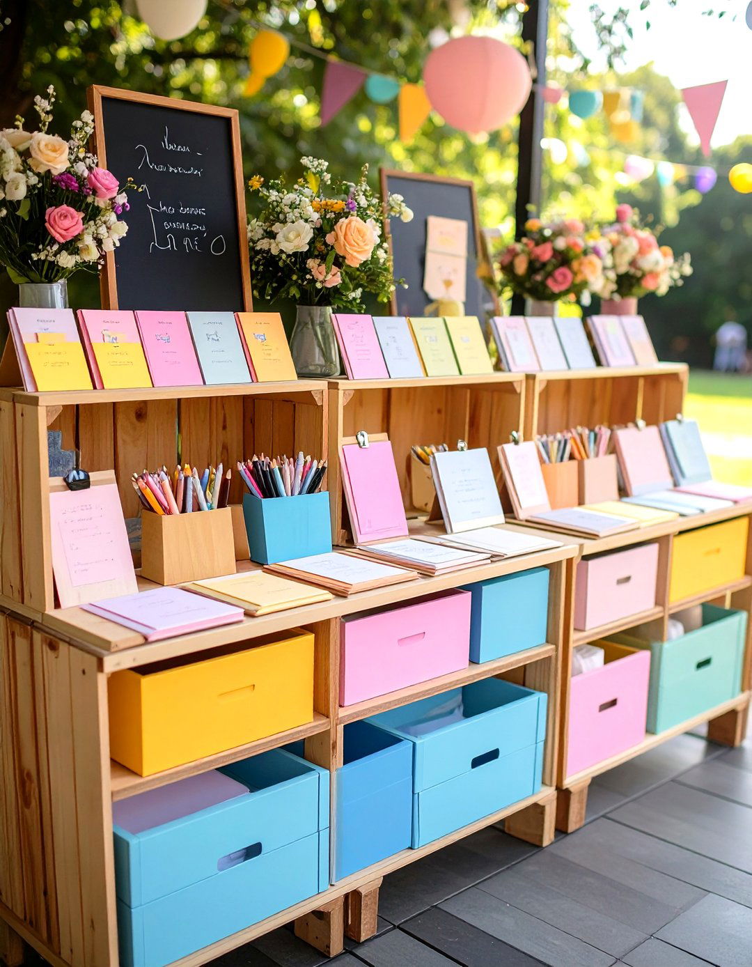 Interactive Memory Stations - 24 Graduation Centerpiece Ideas