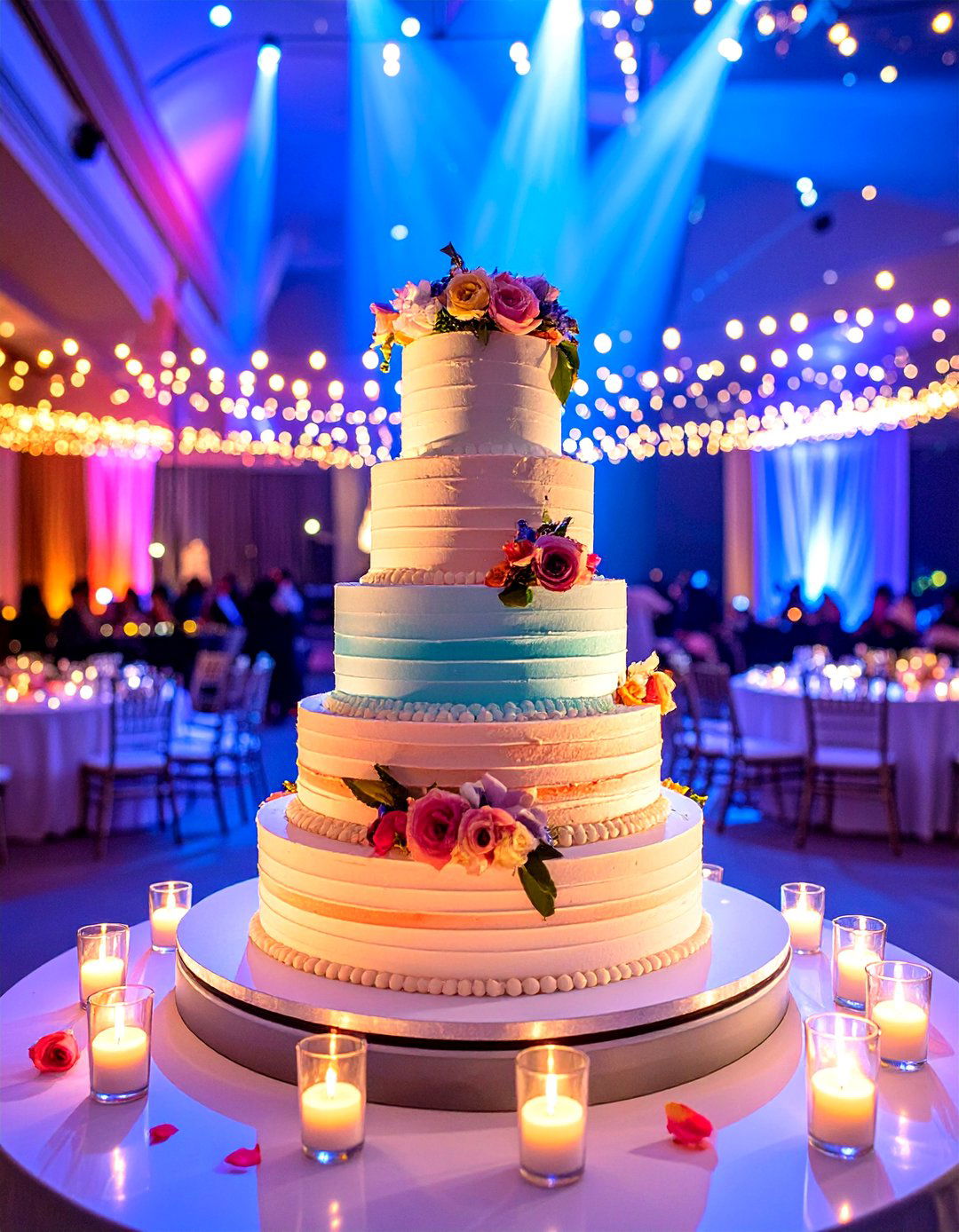 Interactive Surprise Element Cake - 24 Small Wedding Cake Ideas