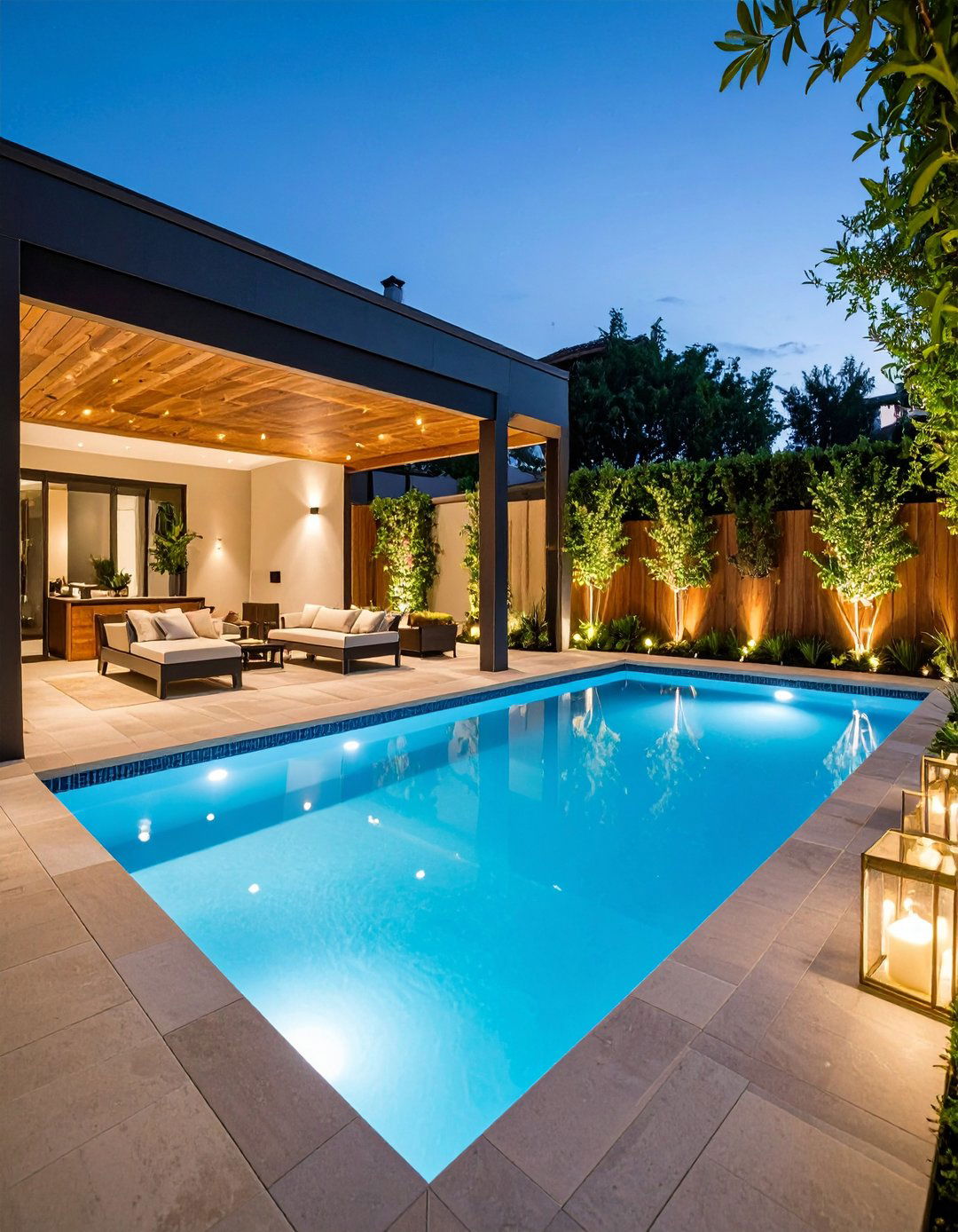 Intimate Courtyard Plunge Pool Setting - 24 Plunge Pool Ideas