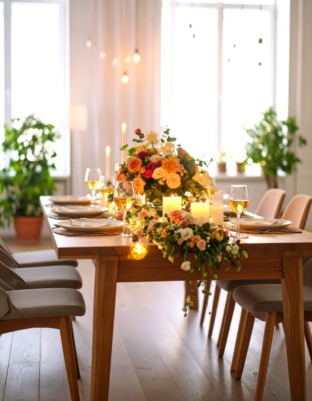 Intimate Home Dinner Setup - 24 Wedding Proposal Ideas