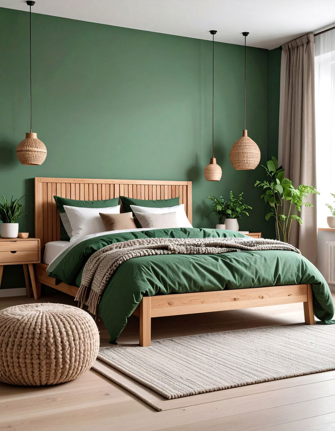 Jade Green Scandinavian Hygge Comfort Design - 24 Jade Green Bedroom Ideas